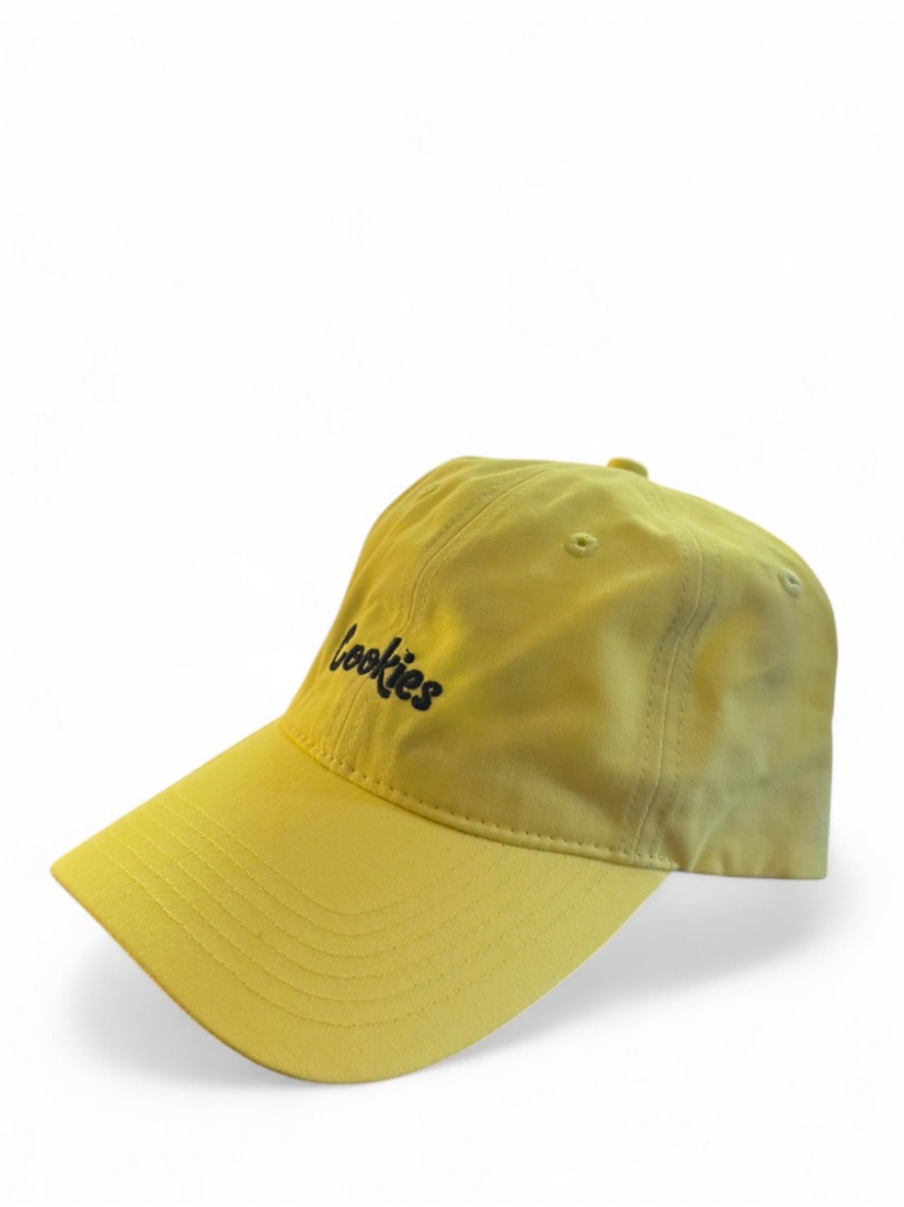 Cookies Embroidered Logo Yellow Baseball Cap (NWT)